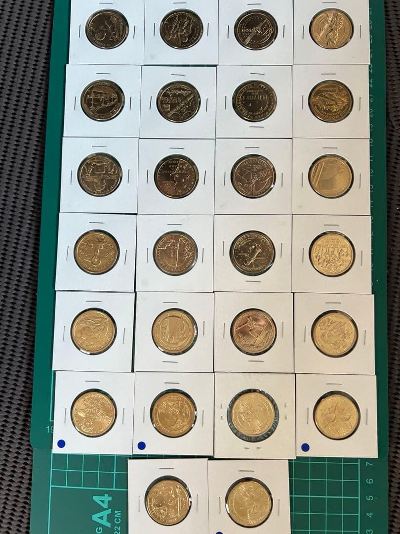 外国硬貨　アメリカ硬貨　州別26種類