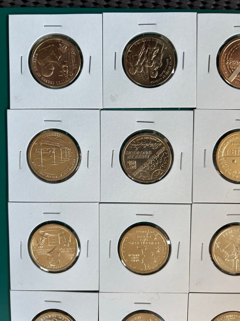 外国硬貨　アメリカ硬貨　州別26種類