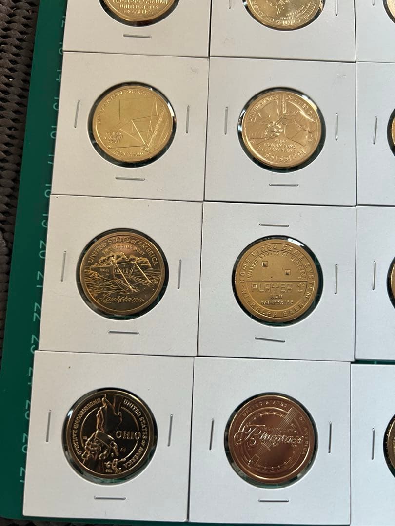外国硬貨　アメリカ硬貨　州別26種類