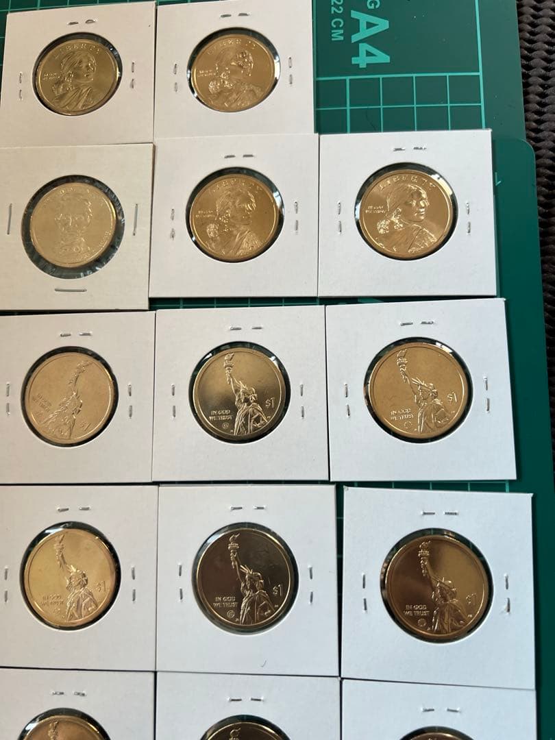 外国硬貨　アメリカ硬貨　州別26種類