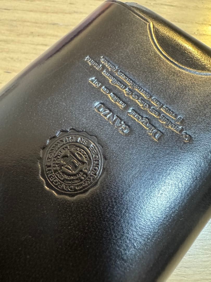 GANZO ガンゾ レザーペンケース 筆箱 万年筆 本革 筆記用具