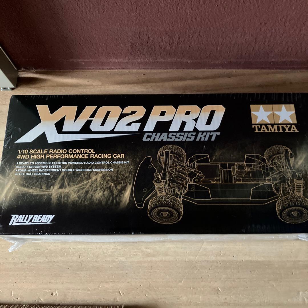 タミヤ　XV-02　PRO  シャーシキット新品、未開封、付録付き