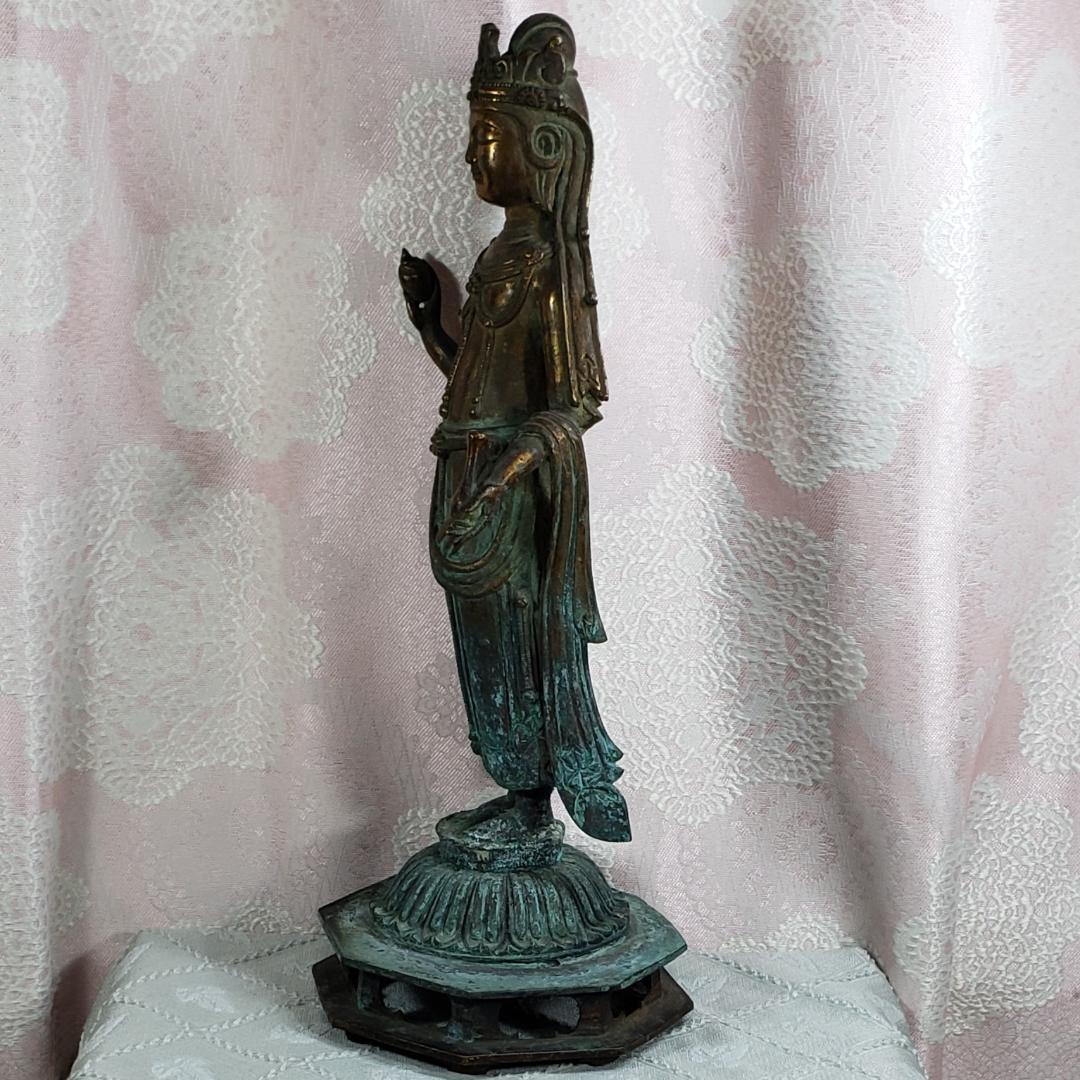 ◆『金銅薬師如来立像 新羅仏』仏像◆検）天平仏 飛鳥仏 百済仏 空海 千利休