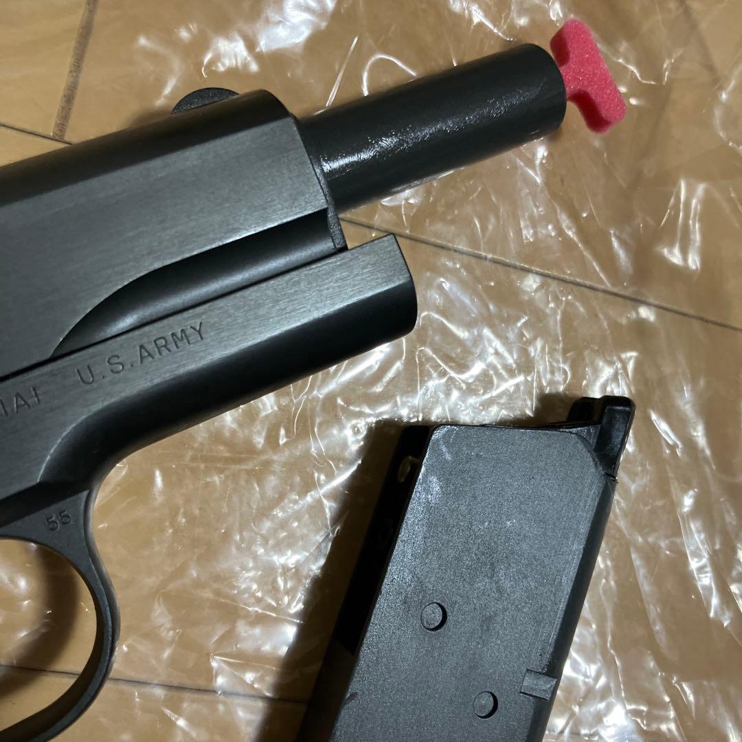 WA コルトガバメントM1911A1 ミリタリーモデル　￼ブローバック新品同様品