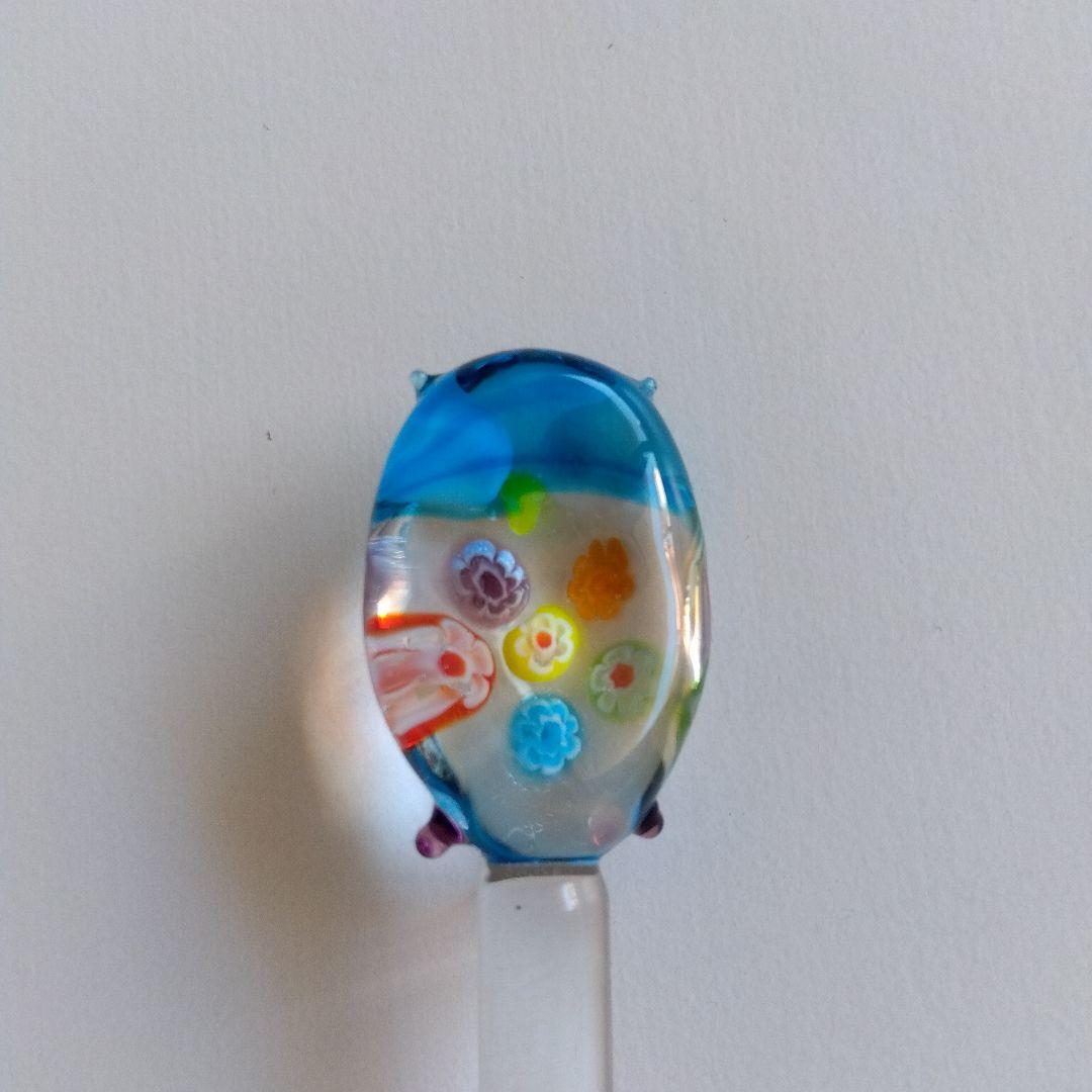 【新品】ベネチアングラス ガラス ミレフィオリ かめ カメ フクロウ ふくろう