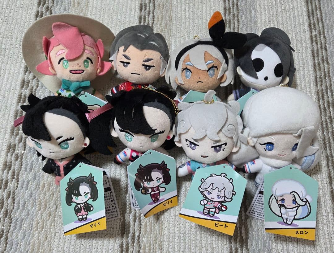 ポケモンセンター　ポケモン剣盾　マスコットぬいぐるみ　人形　マリィ　サイトウ