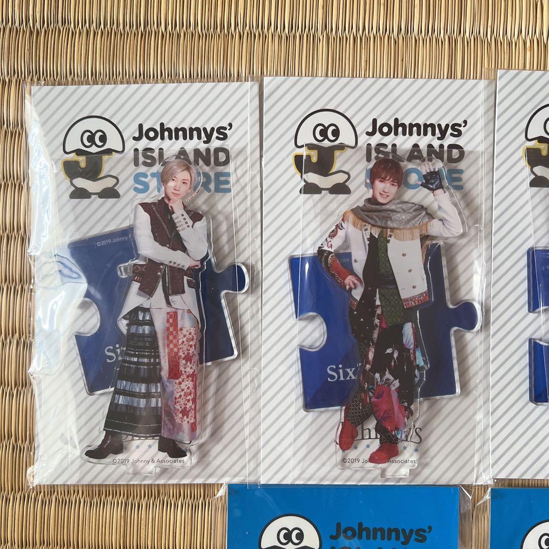 SixTONES アクリルスタンド京本大我ジェシー松村北斗森本慎太郎髙地優吾