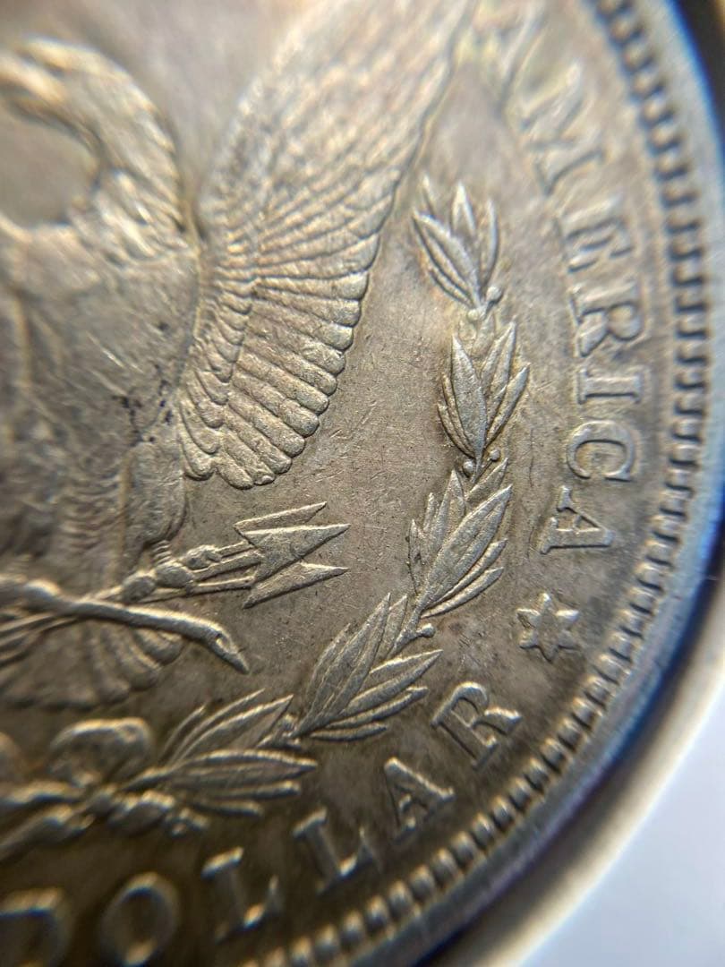 PCGS NCG アンティーク 銀貨　古銭　モルガンダラー　2枚セット