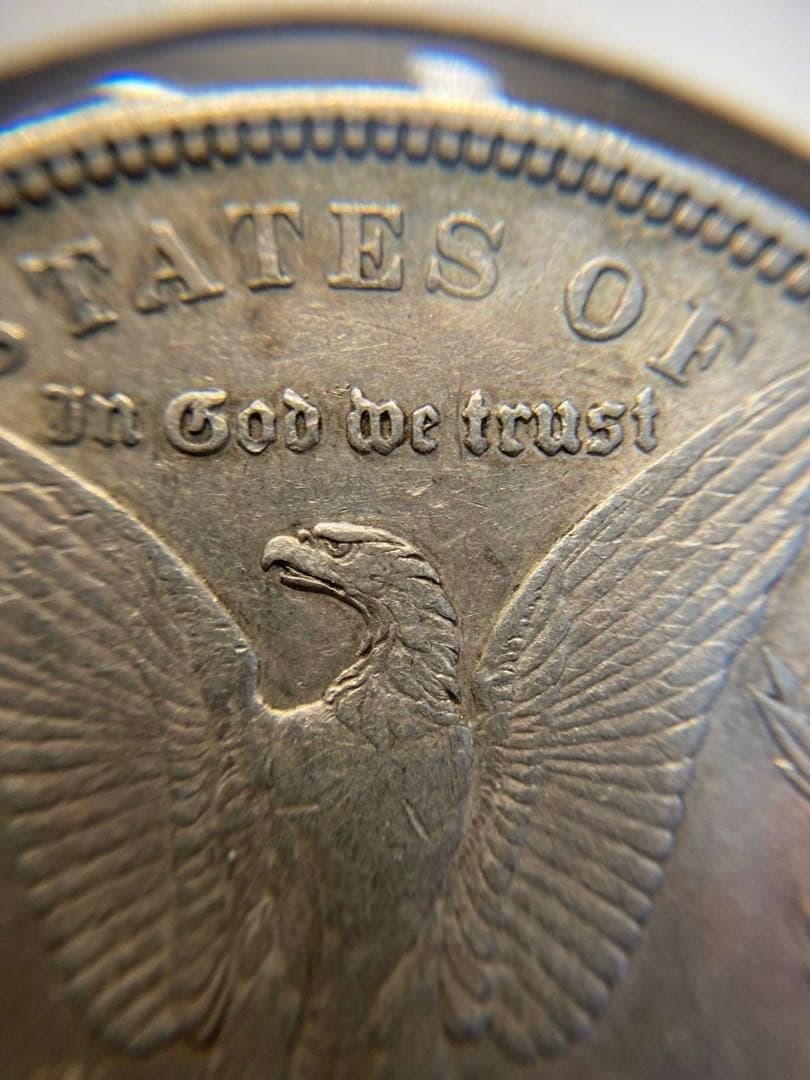 PCGS NCG アンティーク 銀貨　古銭　モルガンダラー　2枚セット