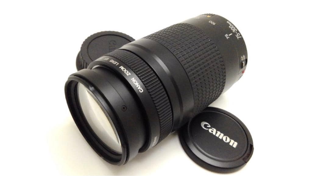 動作品☆キャノン☆CANON EF 75-300mm F4-5.6 II