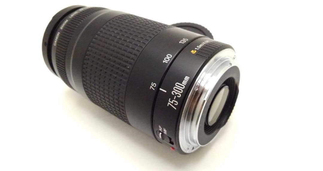 動作品☆キャノン☆CANON EF 75-300mm F4-5.6 II