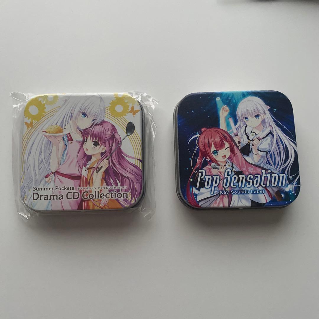 summer pockets 缶バッジ　サマポケ