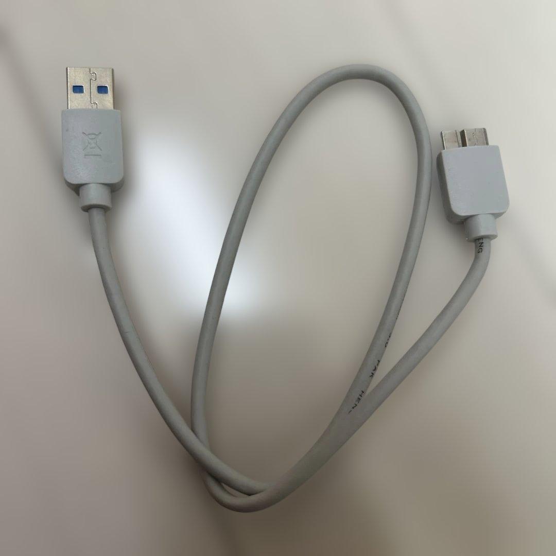 BUFFALO 2TB 外付けハードディスク HD-PNF2.0U3-GWE