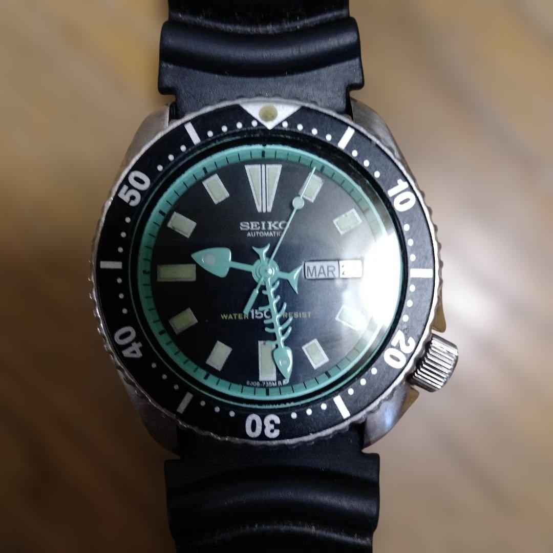 値下げ以来対応中。　 セイコー時計 　ダイバーズウォッチ　ヴィンテージ　希少