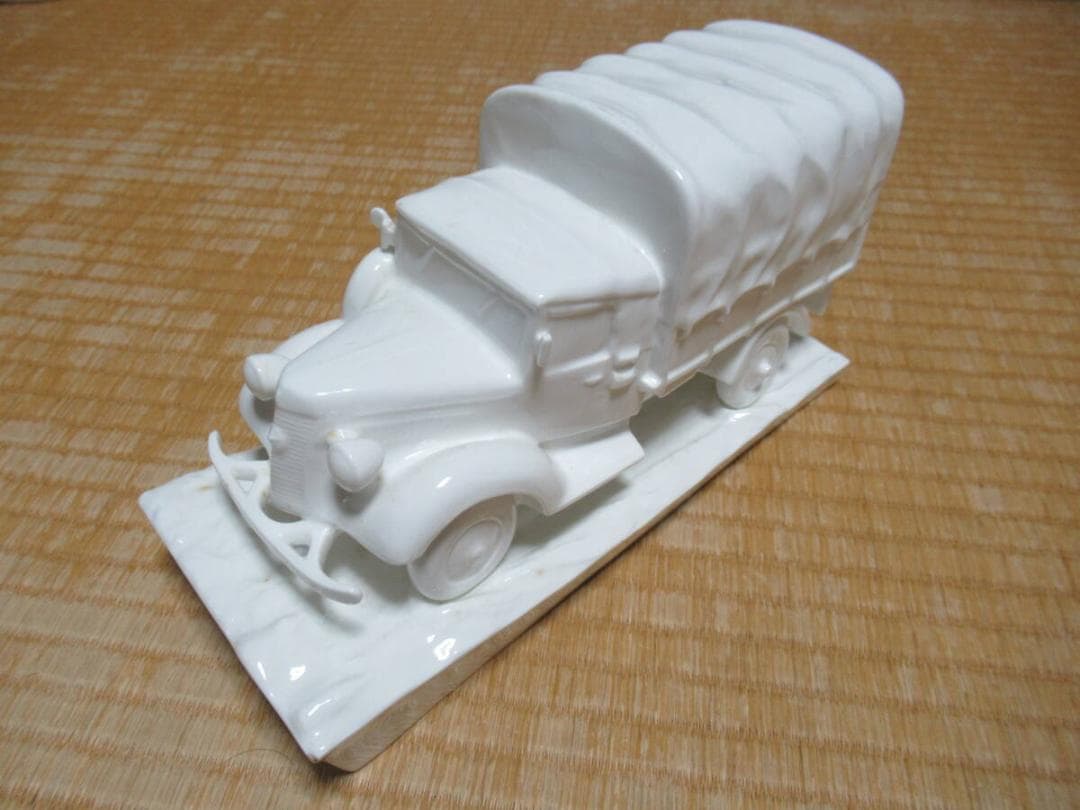 極希少 昭和12年◆トヨタ自動車 挙母工場完成記念 ノリタケ ラックＧ1型 置物