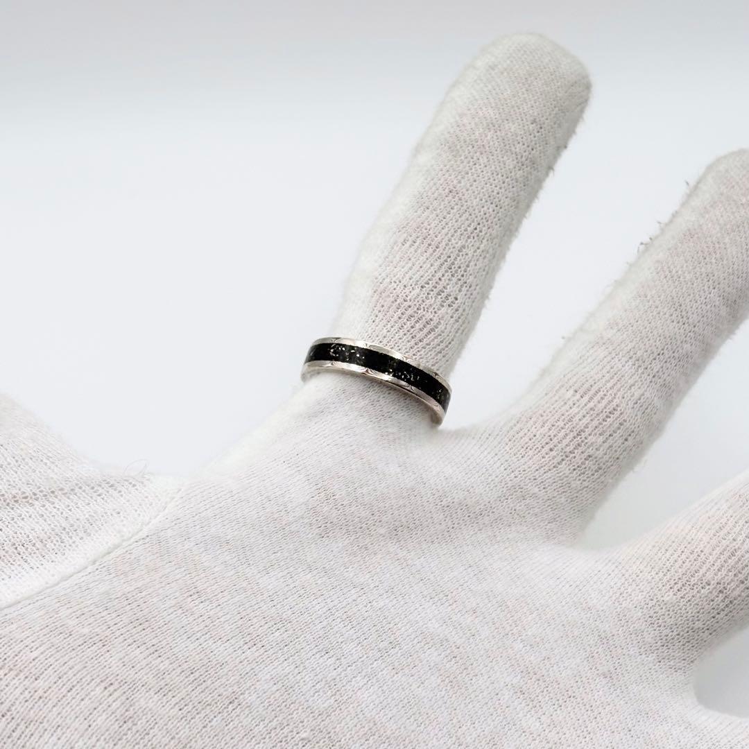 スーマンダックワ オニキスパウダー 木目金 リング 20号 美品