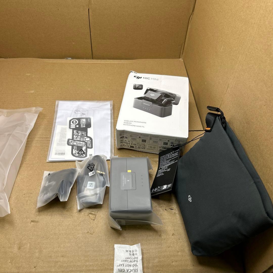 新品　DJI Mic Mini（2 TX + 1 RX + 充電ケース）