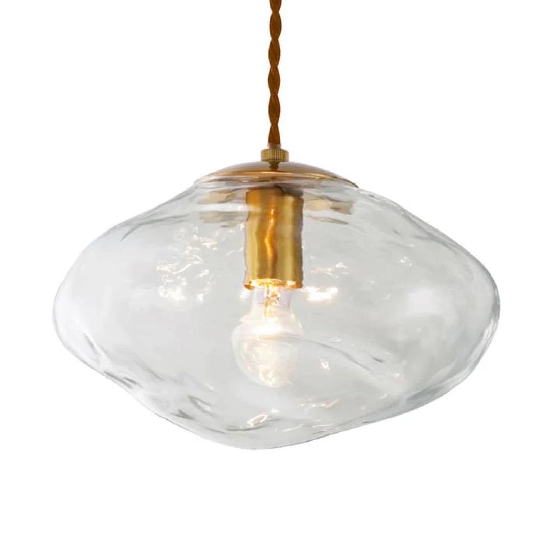 unico Neron 透明ガラス ペンダントライト