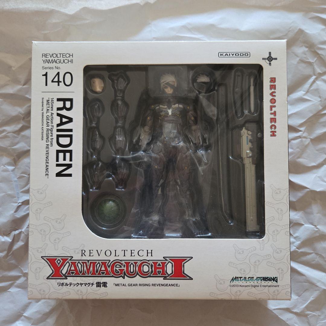 リボルテック ヤマグチ No.140 雷電 ライデン メタルギア ライジング