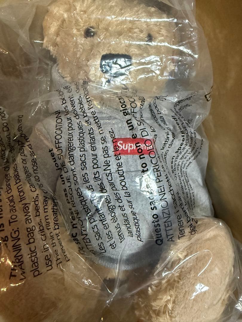 Supreme Steiff Bear ぬいぐるみ