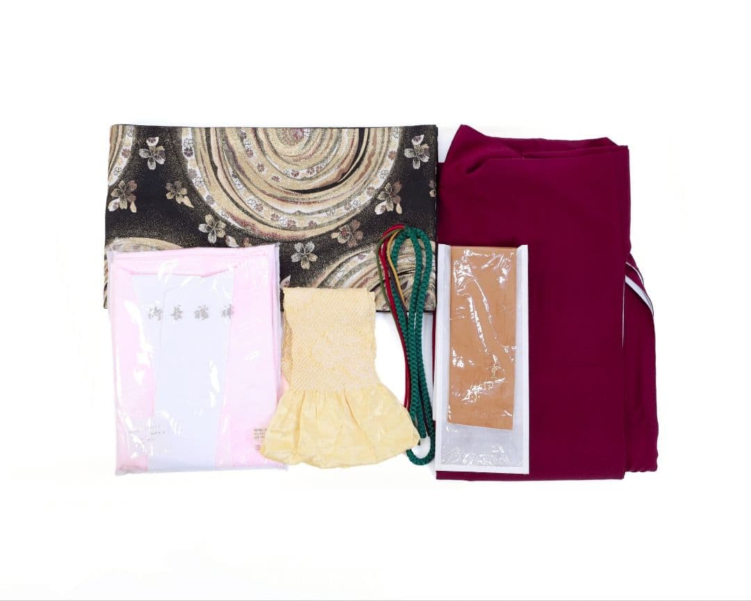 振袖◯成人◯着物○長襦袢○帯締め○帯揚げ○重ね衿○帯○モダン