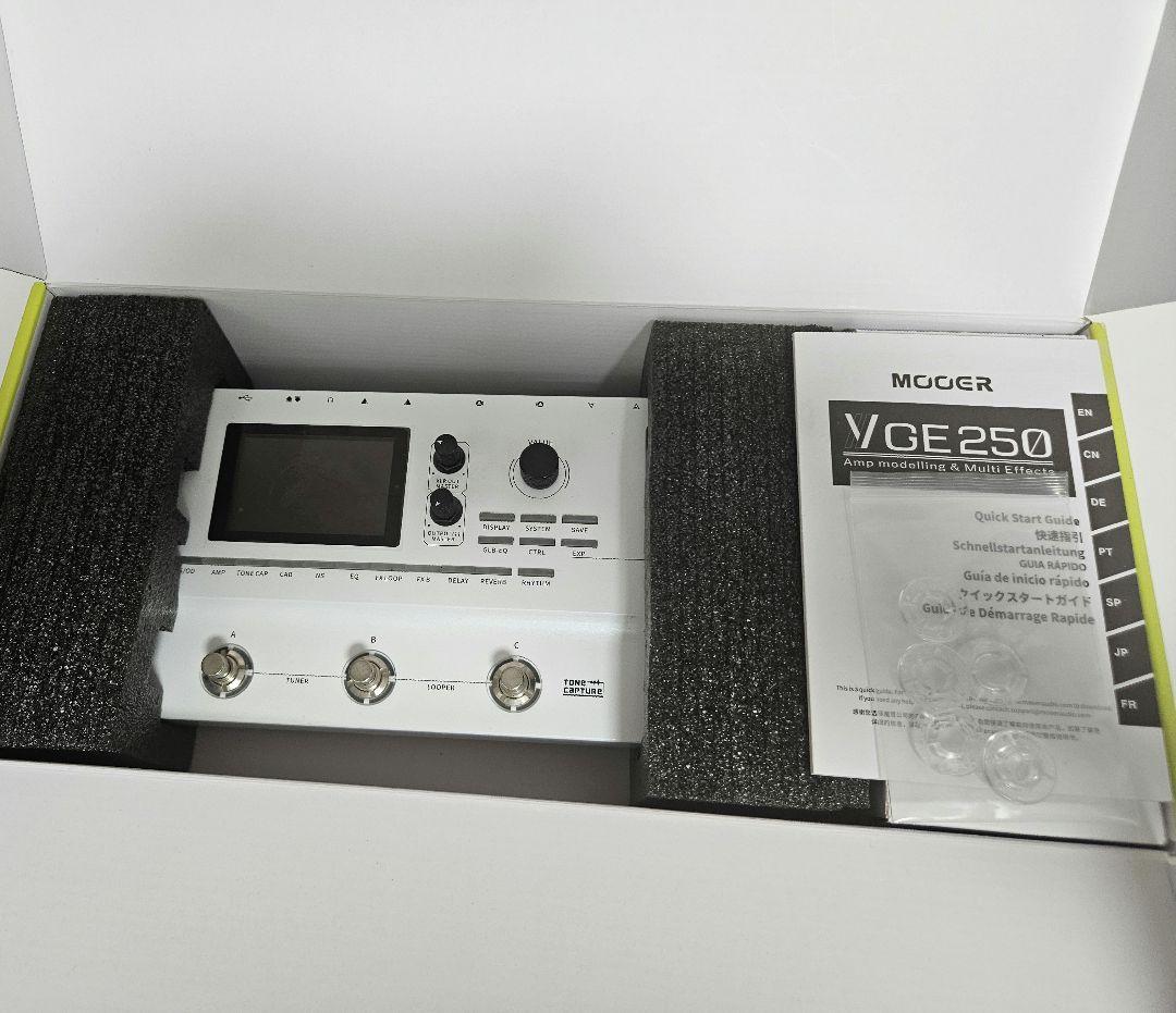 【美品・動作確認済み】MOOER GE250 マルチエフェクター