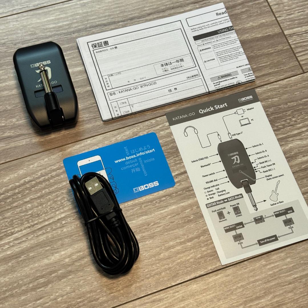 BOSS KATANA-GO パーソナルギターアンプ
