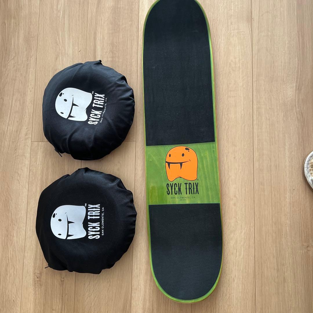 SYCK TRIX オーリー練習 バランストレーニング サーフィン・スケボー