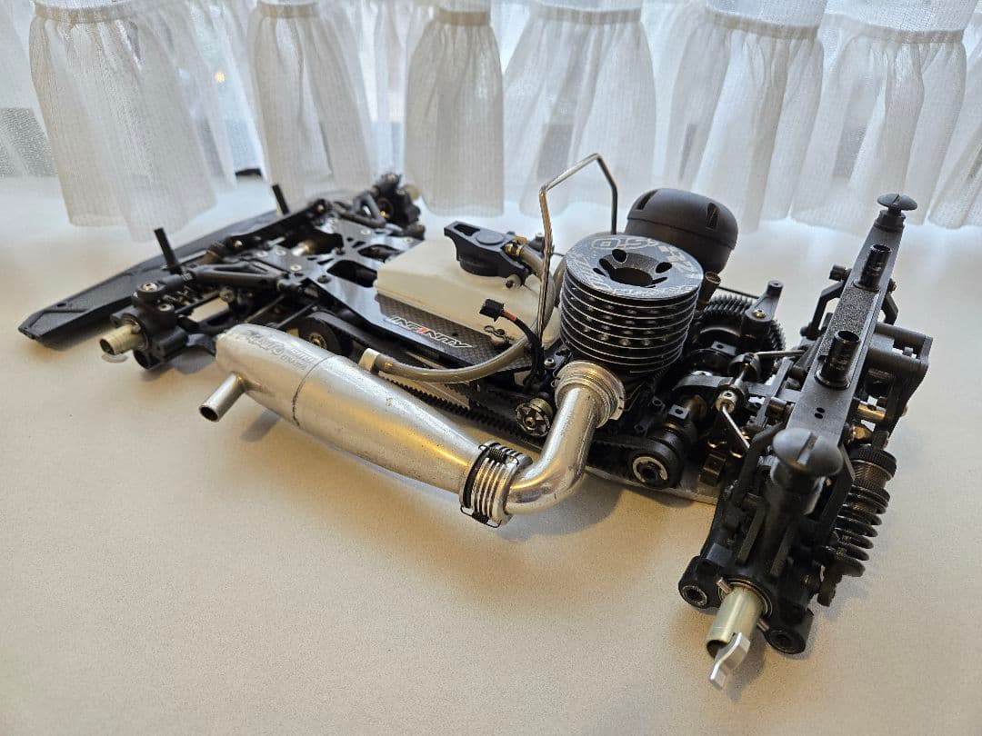 IF18 インフィニティ ラジコン エンジンカー 1/8 メカ プロポ オマケ