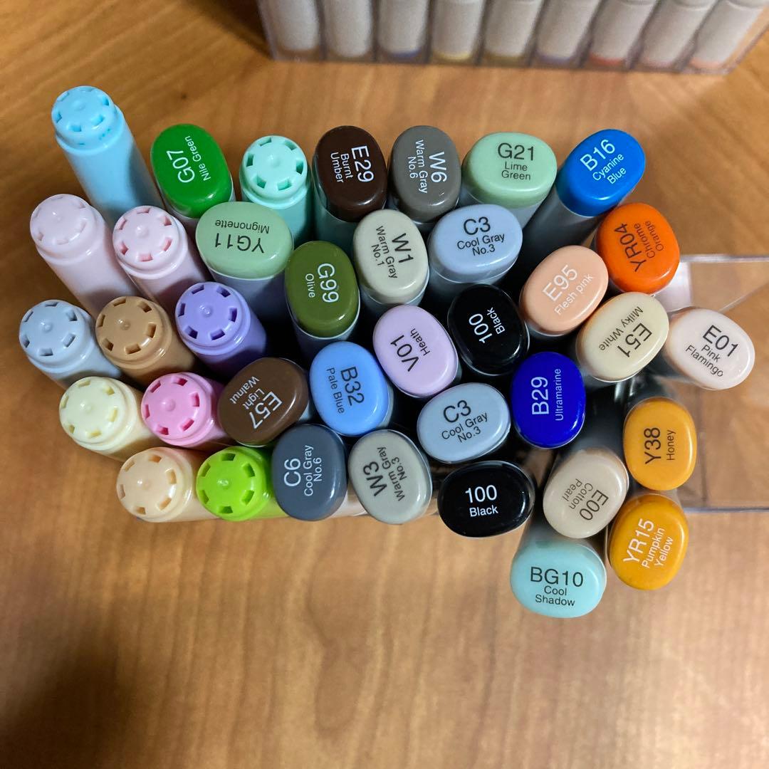 コピックスケッチ６２本　チャオ11本