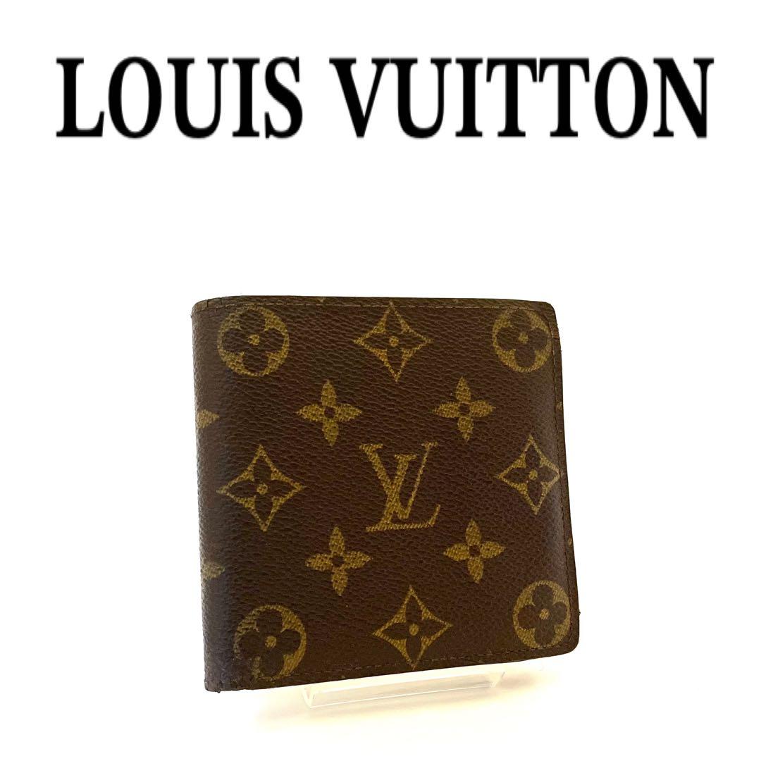 ✨️超極美品級✨️ルイヴィトン マルコ 二つ折り財布 ポルトフォイユ モノグラム