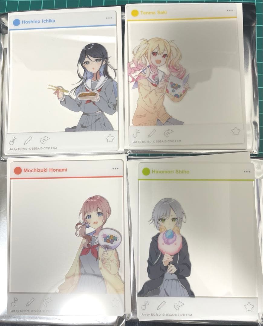 プロセカ　神高文化祭書き下ろしイラストアクリルカードコレクションB レオニ