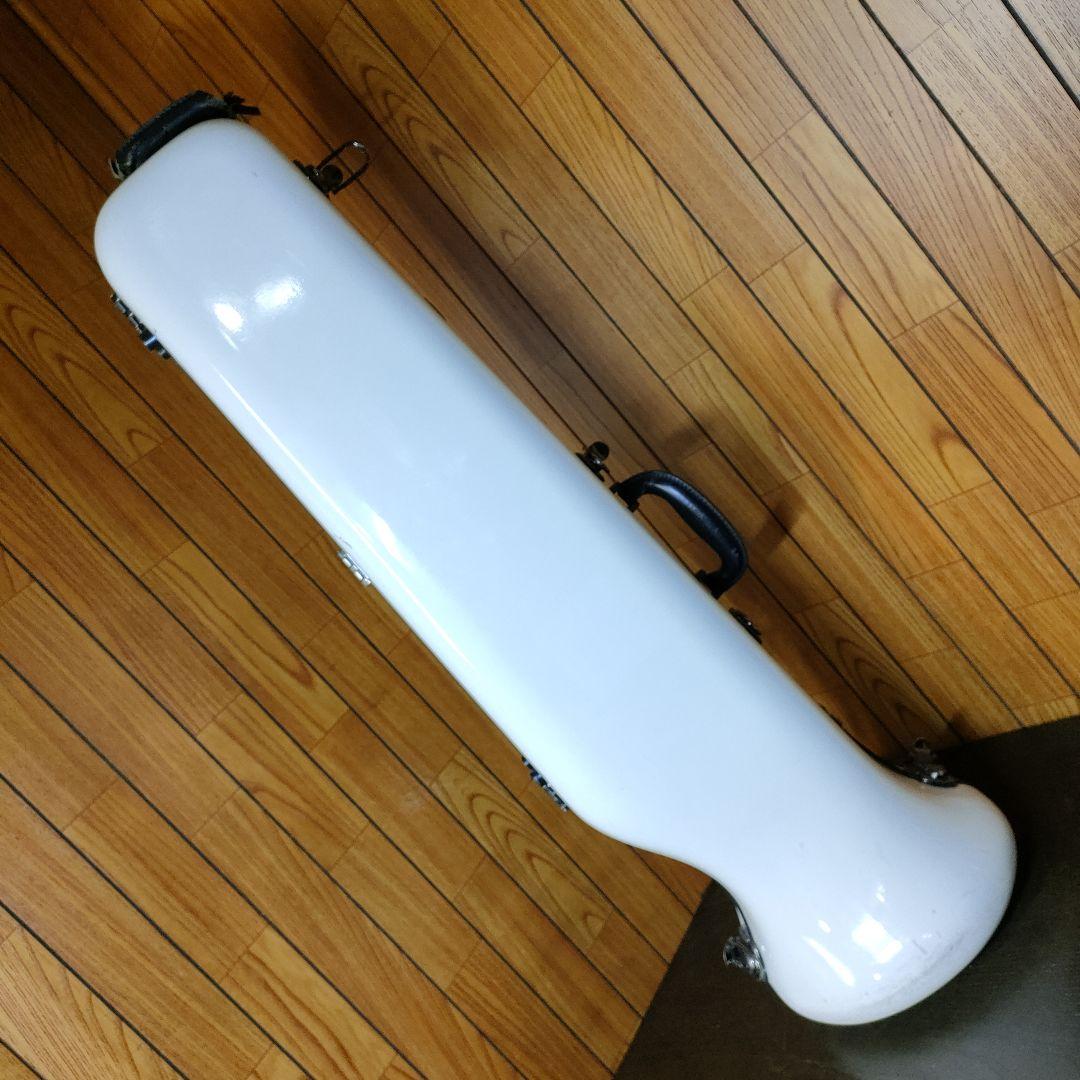 【ららみやん】C.C.SHINY トロンボーンケース ホワイト