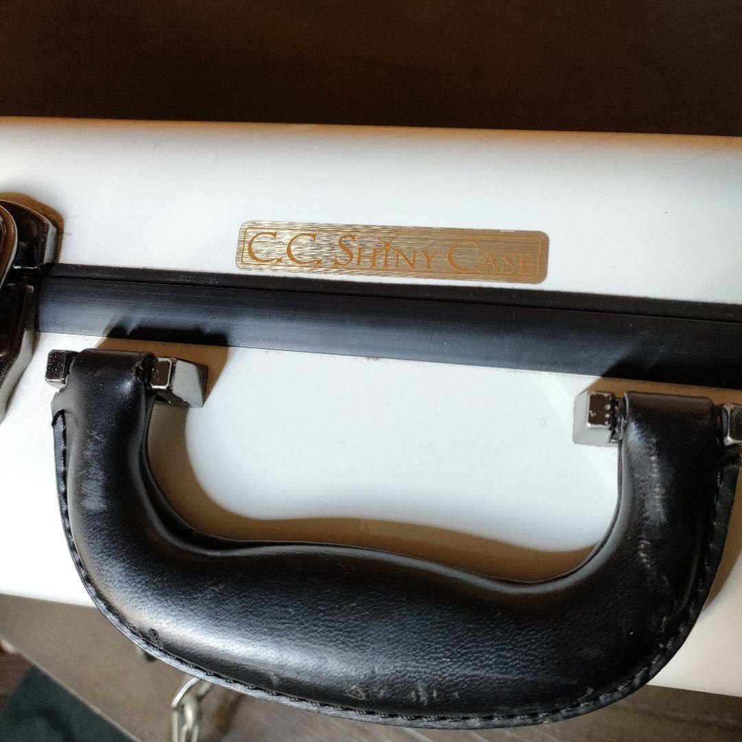 【ららみやん】C.C.SHINY トロンボーンケース ホワイト