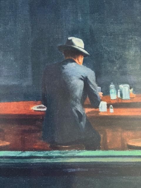 額装品/ナイトホークス/エドワード ホッパー/ポスター/アート/インテリア