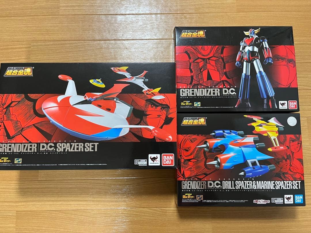 超合金魂　グレンダイザー D.C スペイザーセット