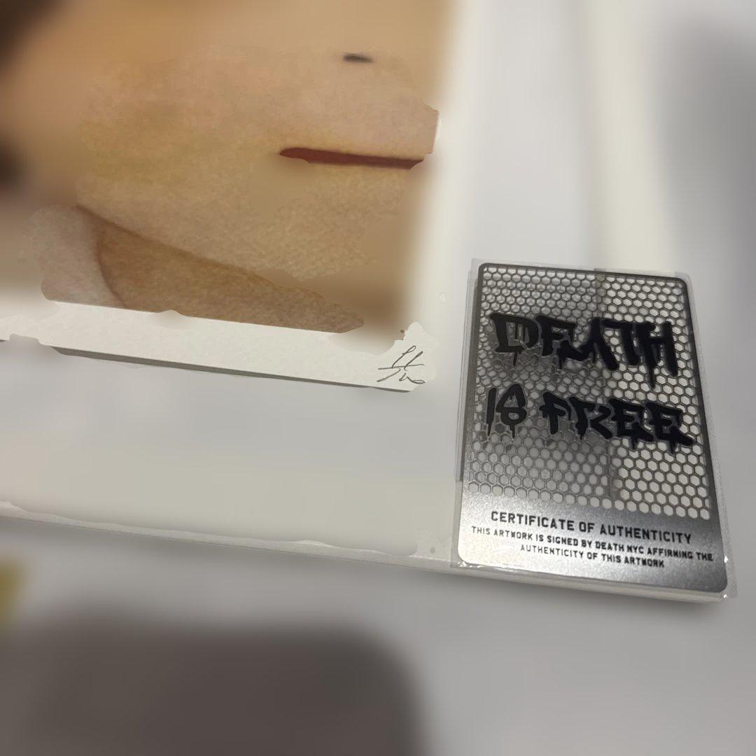 DEATH NYC 世界100枚限定　現代アートポスター　奈良美智　草間弥生