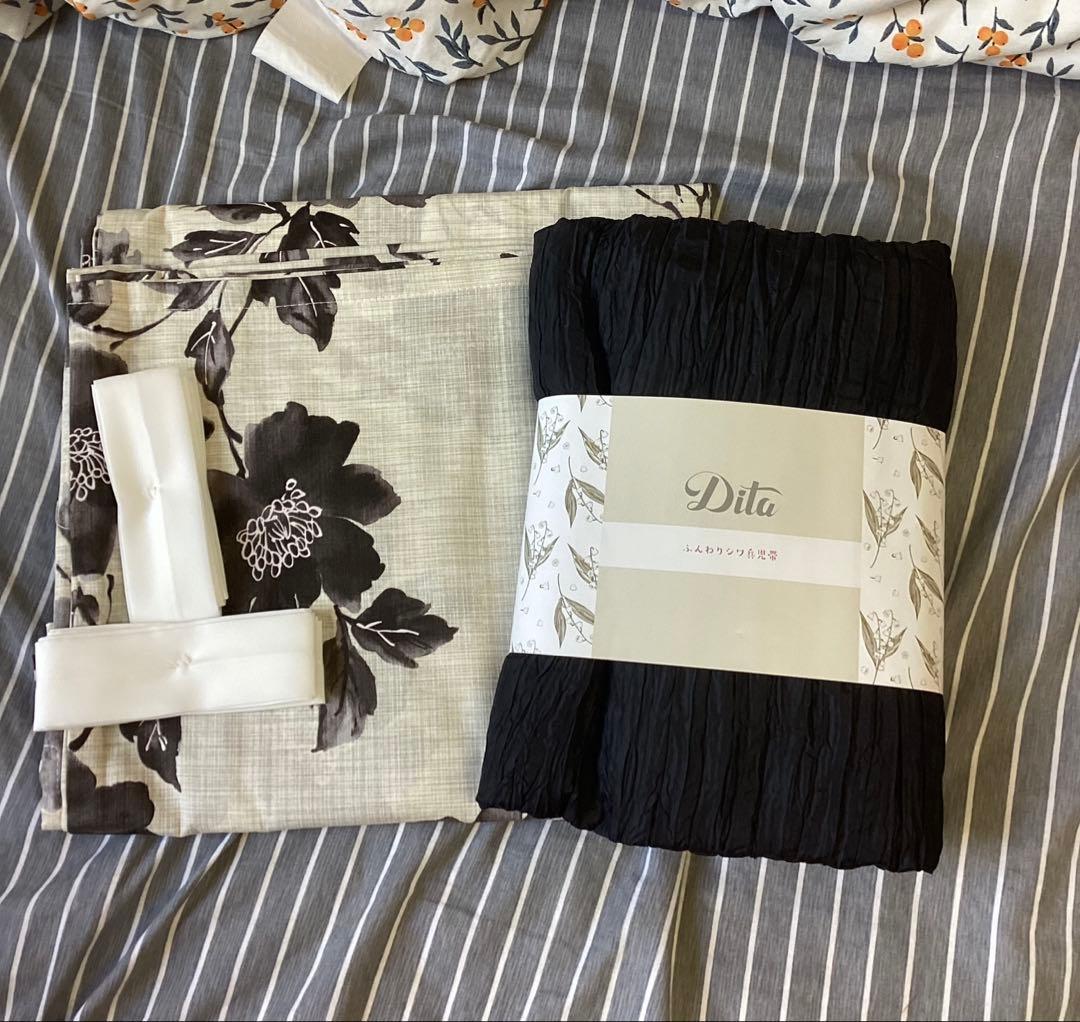 dita 浴衣 京の水墨画