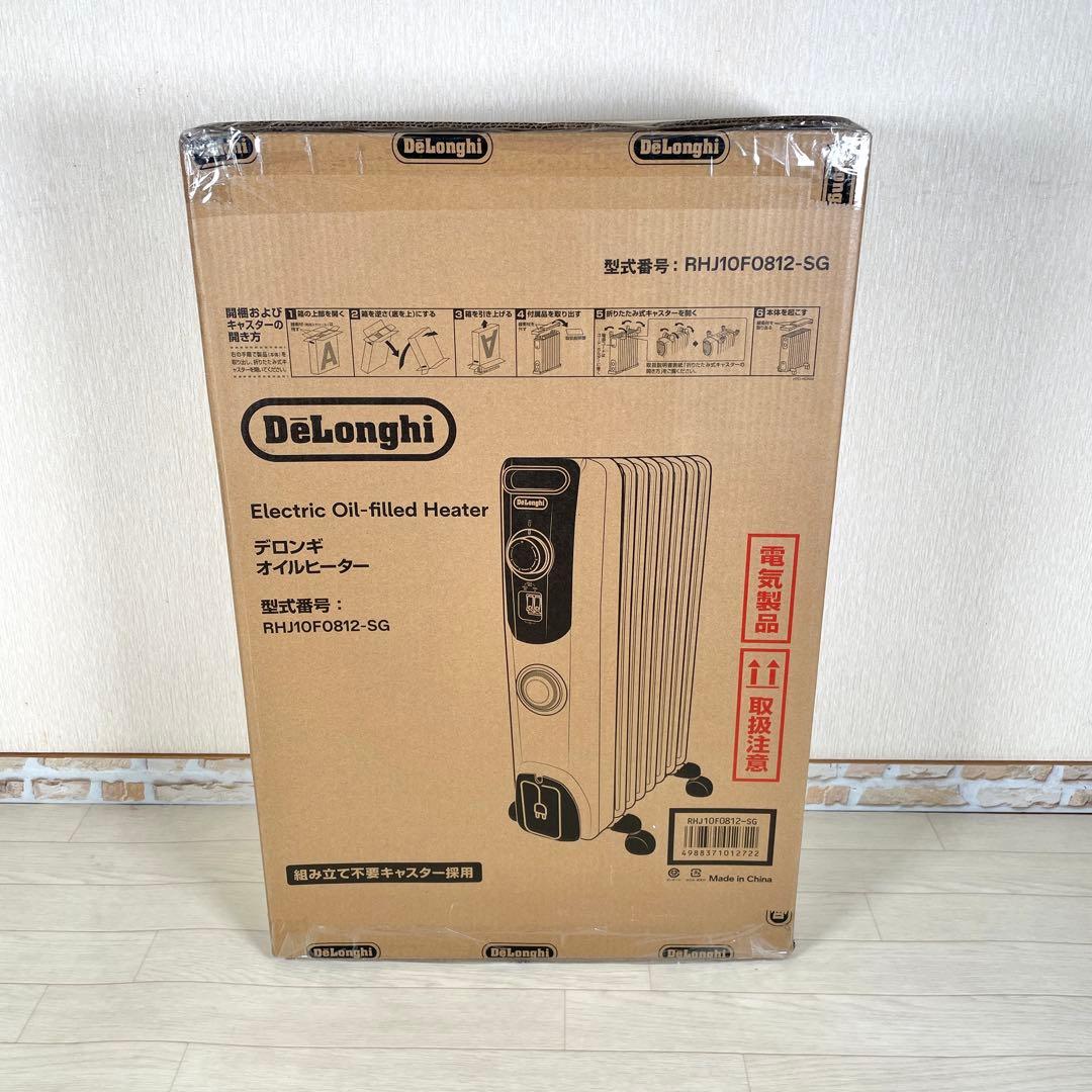 デロンギ　DeLonghi オイルヒーター RHJ10F0812-SG 暖房器具