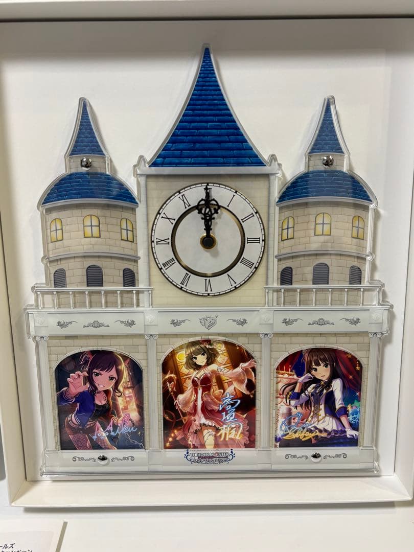 アイドルマスター シンデレラガールズ 5周年記念時計 高垣楓　前川みく　渋谷凛