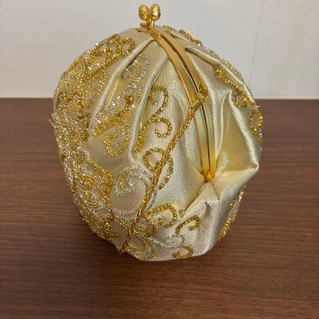 ビーズ刺繍バッグ