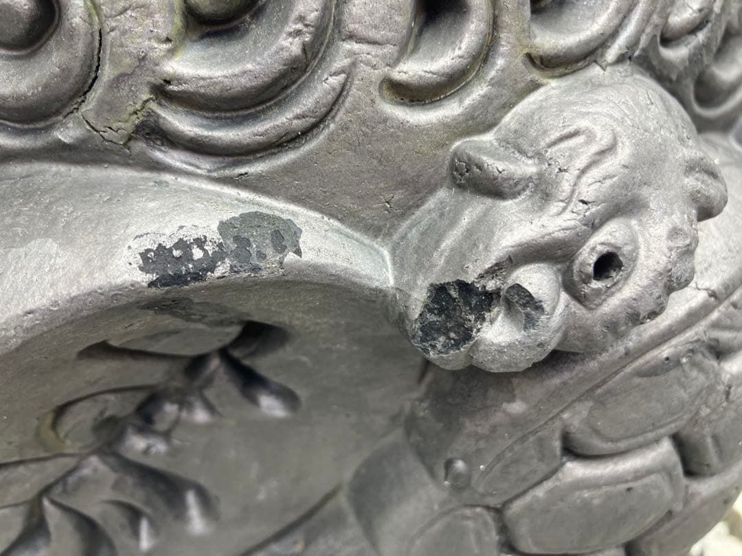 鬼瓦　古瓦　置物　オブジェ