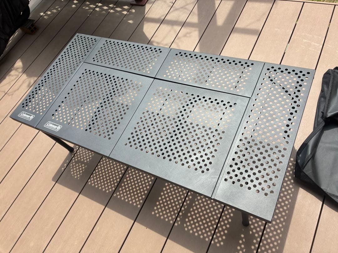 コールマン アウトド(グリルテーブル 3ウェイ'BBQテーブルセット