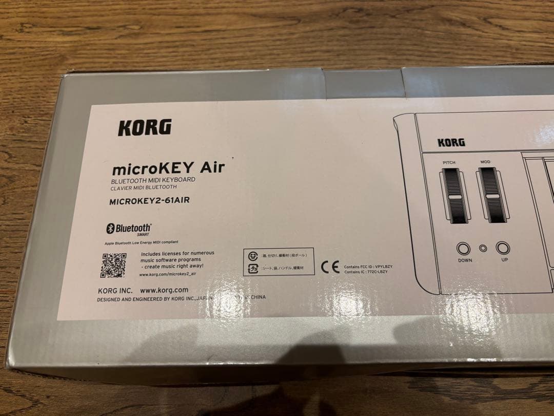 DTM・DAW KORG microKEY2-61Air