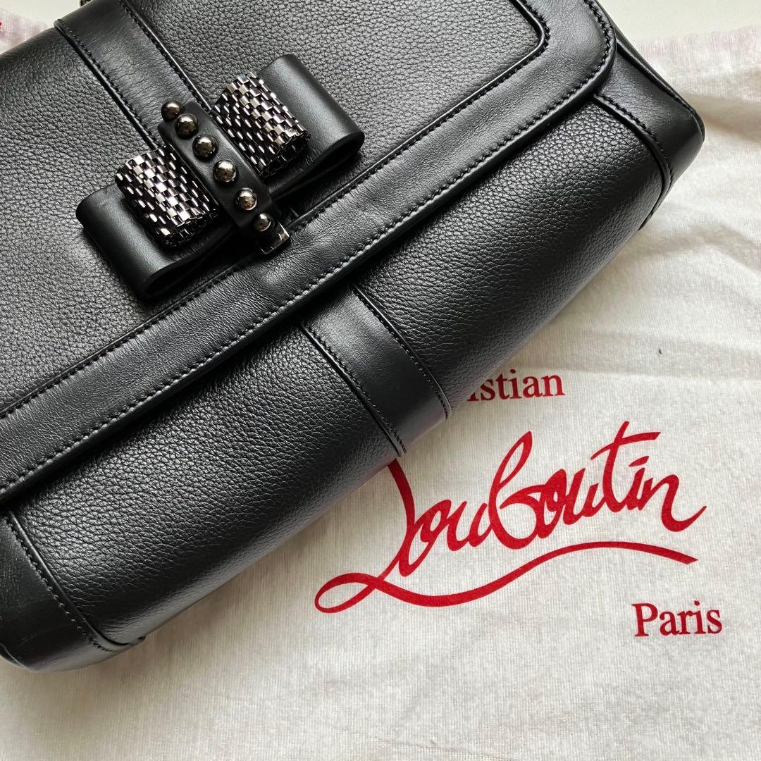 美品Louboutinクリスチャンルブタンショルダーバッグスウィートチャリティー