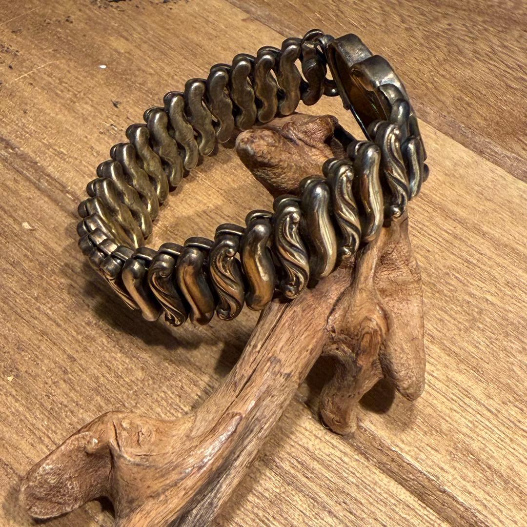 USAヴィンテージ　スイートハートブレスレット　ジュエリー　スウィート米軍銀