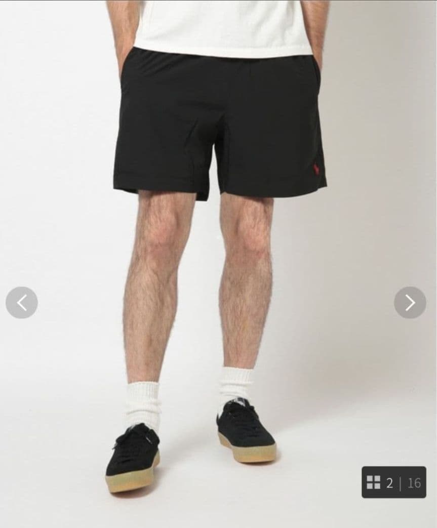 【新品未使用】POLO RALPH LAUREN スイムショーツ 水着 ブラック