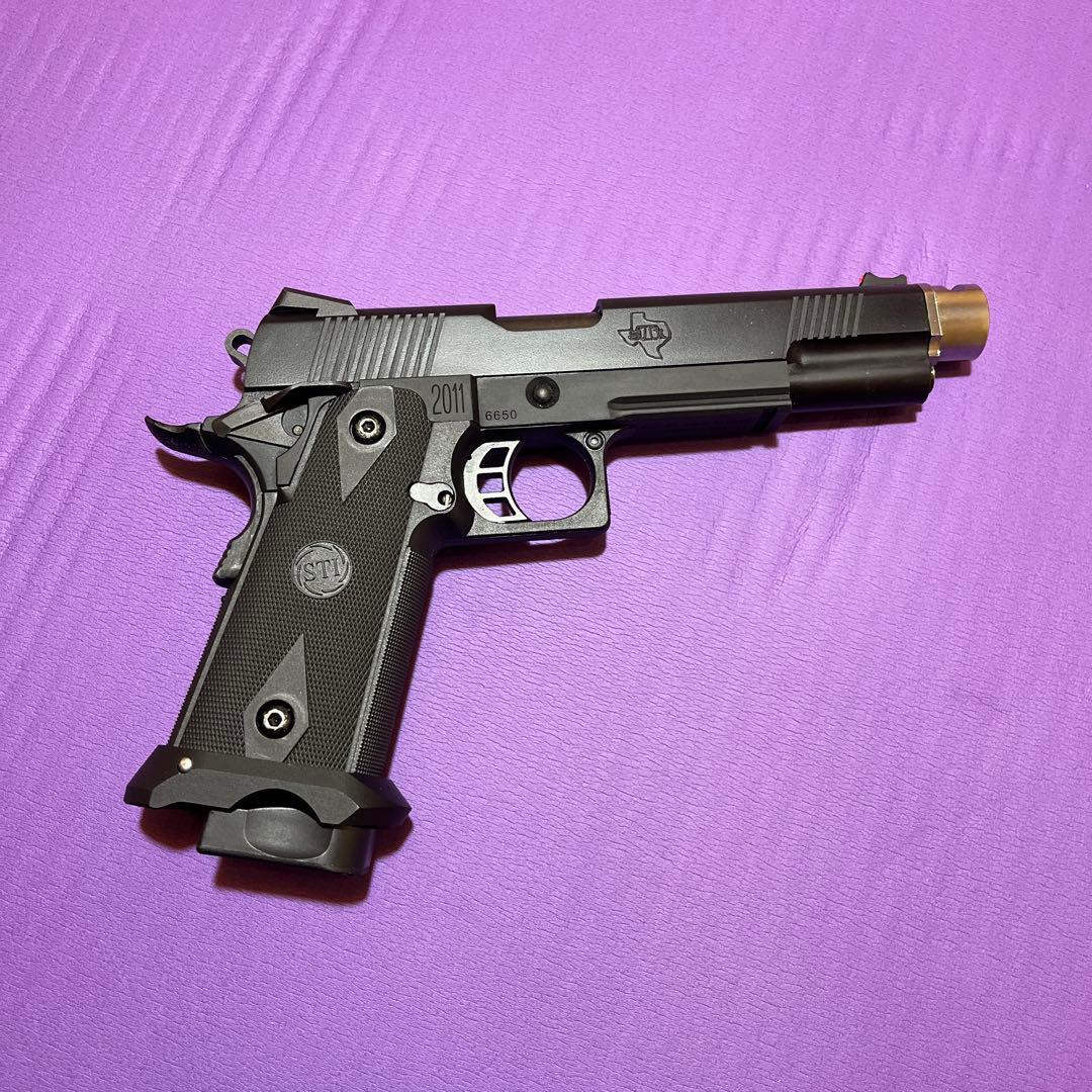 東京マルイ ハイキャパ　STI MARAUDER カスタム コンペンセイター