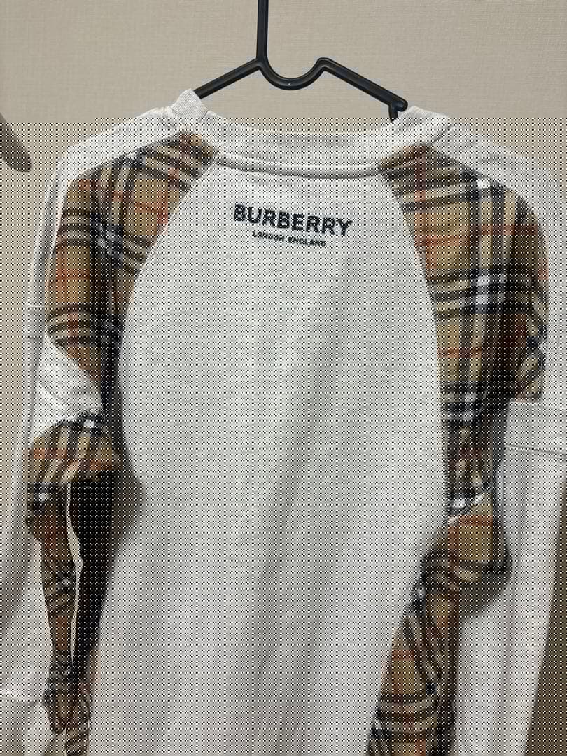 バーバリー BURBERRY 近年 スウェット ワンピノバチェック　大人もOK