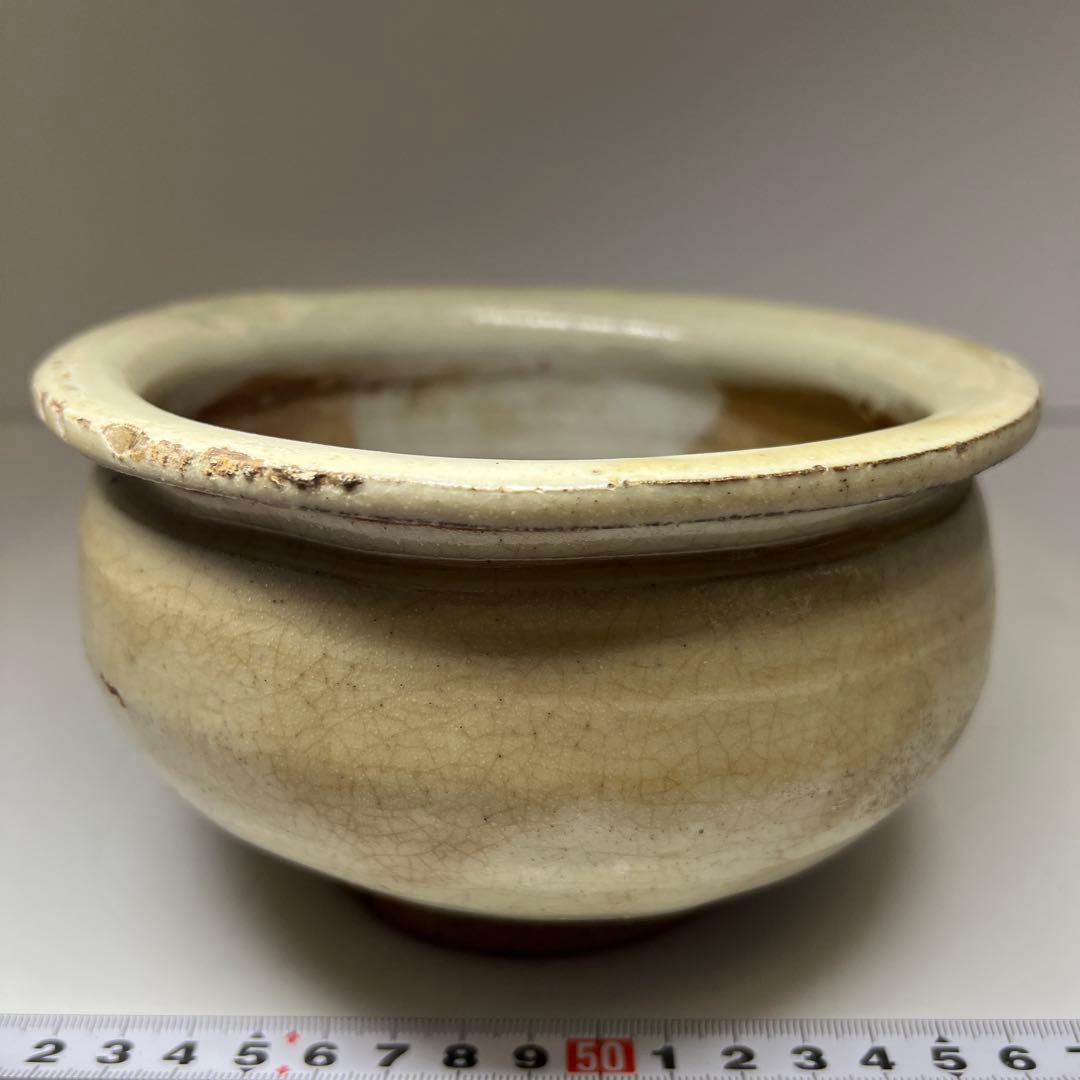 中国古玩　嘉慶五年香炉　口径約16㎝　東Y7-1105☆2Fタサオ